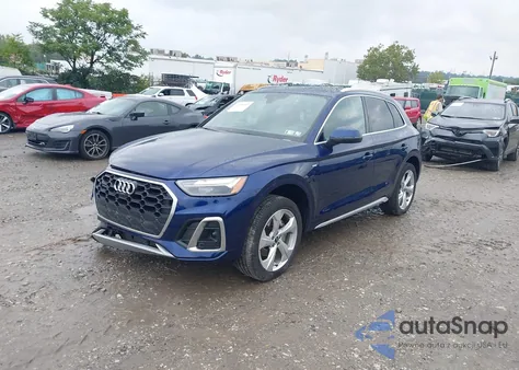 2022 Audi Q5 Premium Plus 45 Tfsi S Line Quattro S Tronic z USA, uszkodzony, nr VIN WA1EAAFY7N2048963